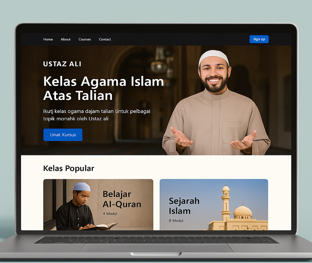 Website Ustaz