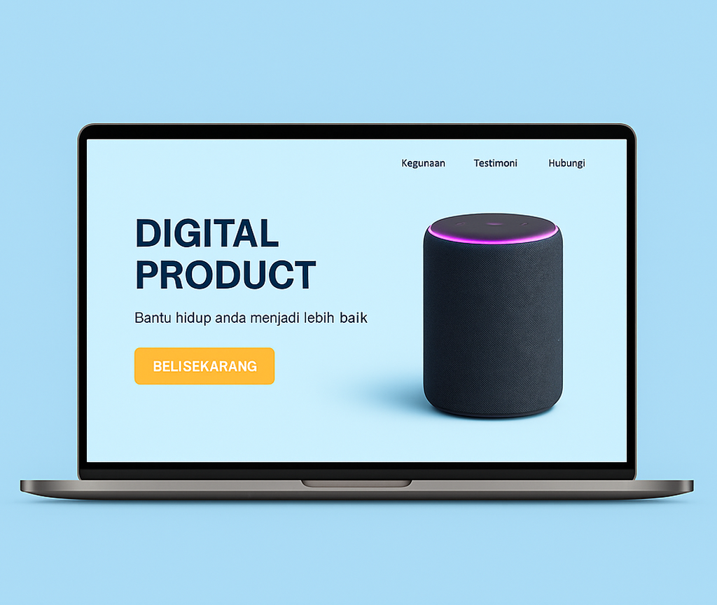 Landing Page Produk